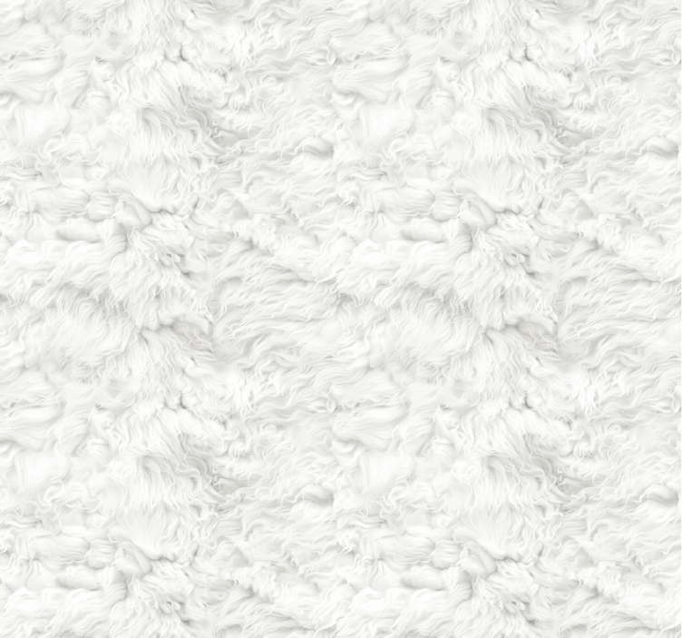 Wit rolgordijn zachte textuur - TenStickers