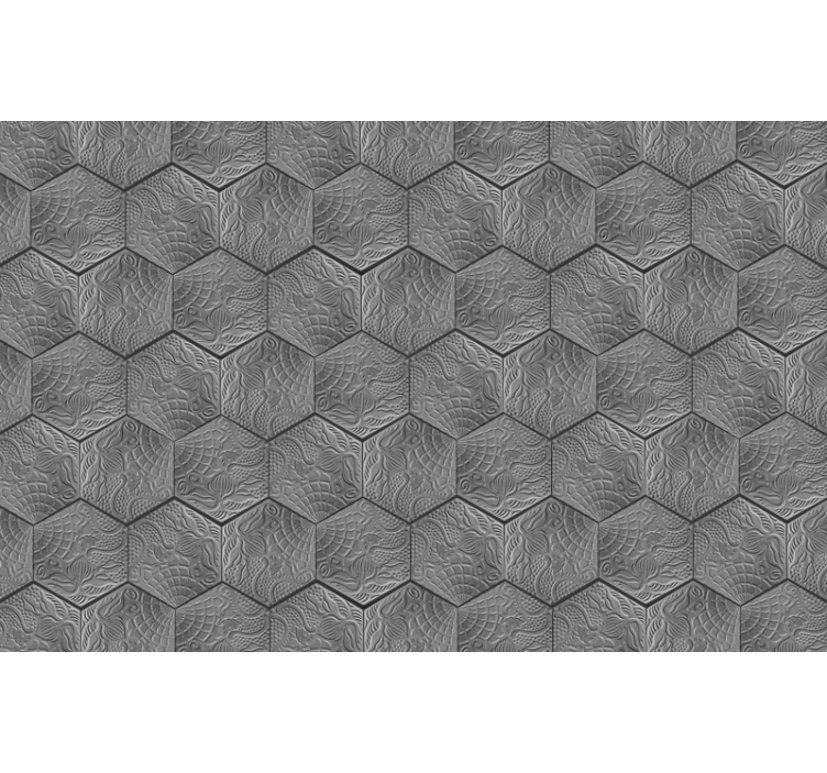 Rolgordijn grijs panot gaudí - TenStickers