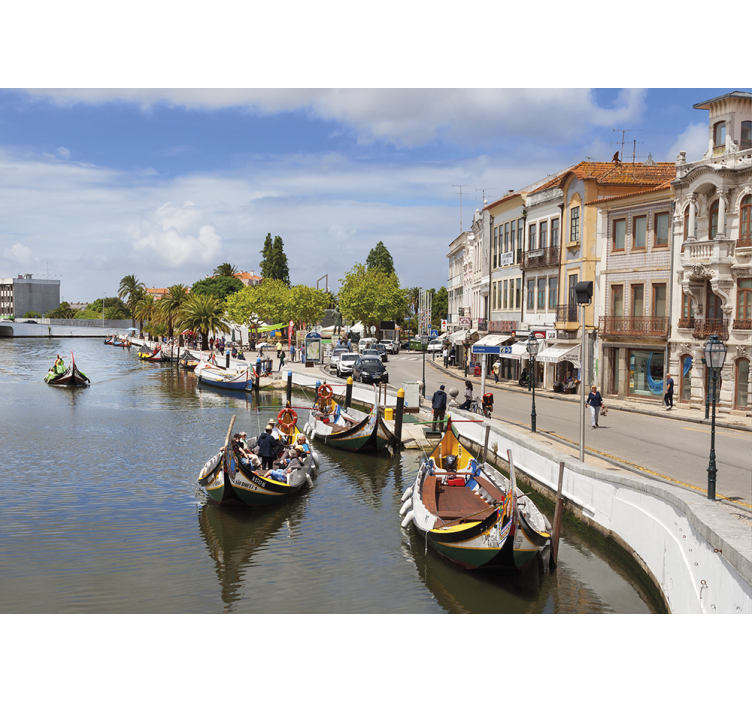 Rolgordijn woonkamer aveiro moliçeiro - TenStickers