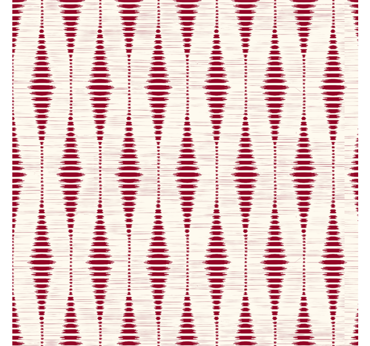 Moderne raambekleding red rabaul ikat - TenStickers