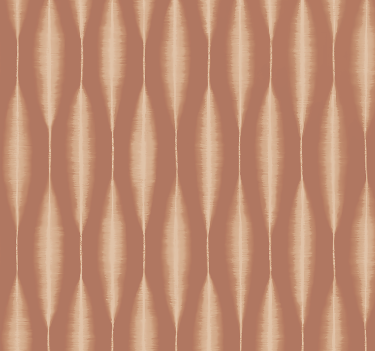 Moderne raambekleding "ikat kasuri" mocha mousse - TenStickers
