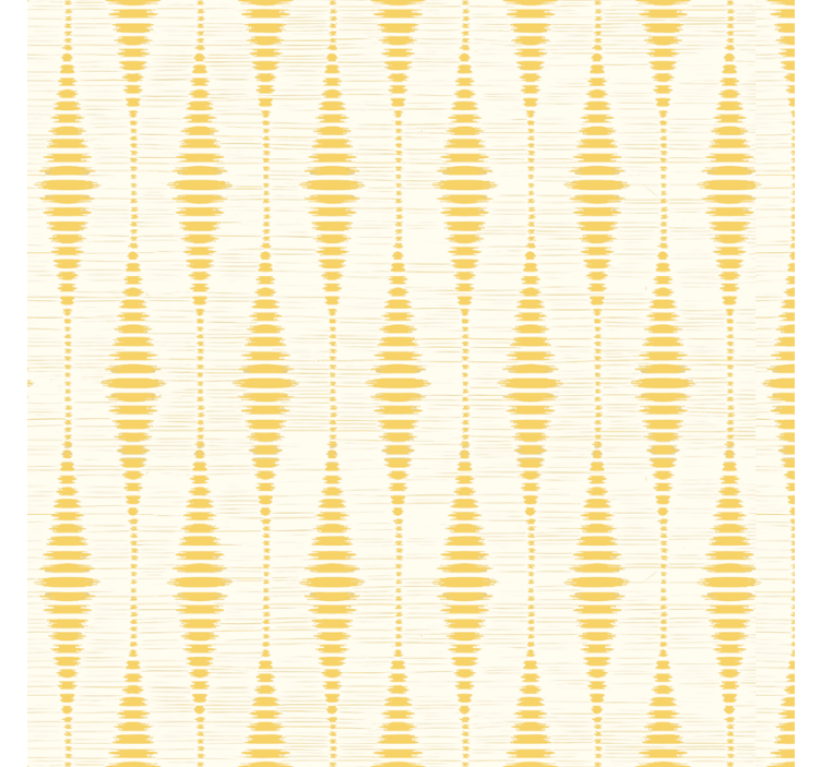 Moderne raambekleding yellow rabaul ikat - TenStickers