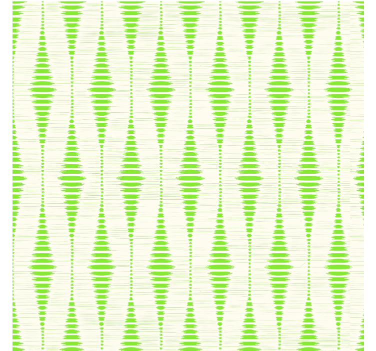 Moderne raambekleding green rabaul ikat - TenStickers