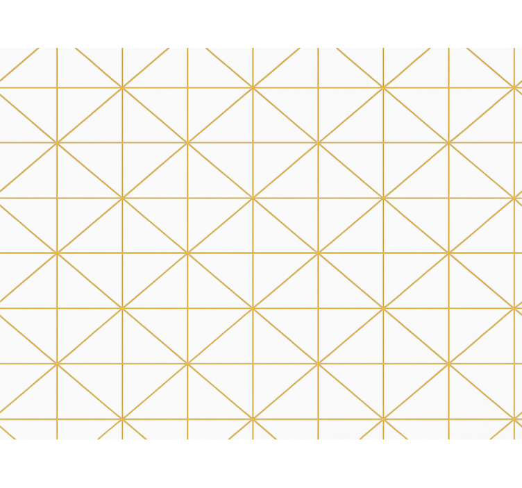 Moderne raambekleding gold geometrisch - TenStickers