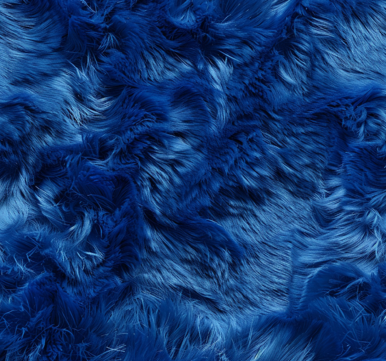 Blauw rolgordijn wool shades - TenStickers