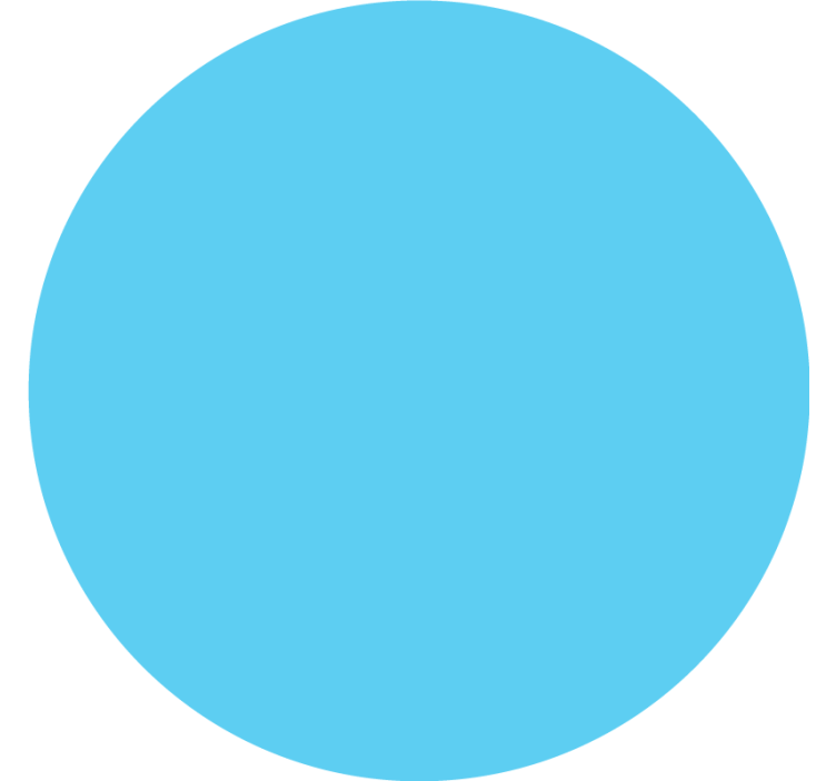 Blauw rolgordijn blue voor een stijlvolle uitstraling - TenStickers