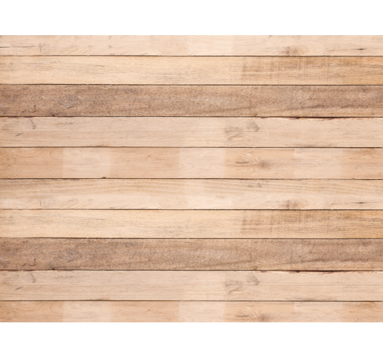 Rolgordijn beige met natuurlijk patroon van houten planken - TenStickers