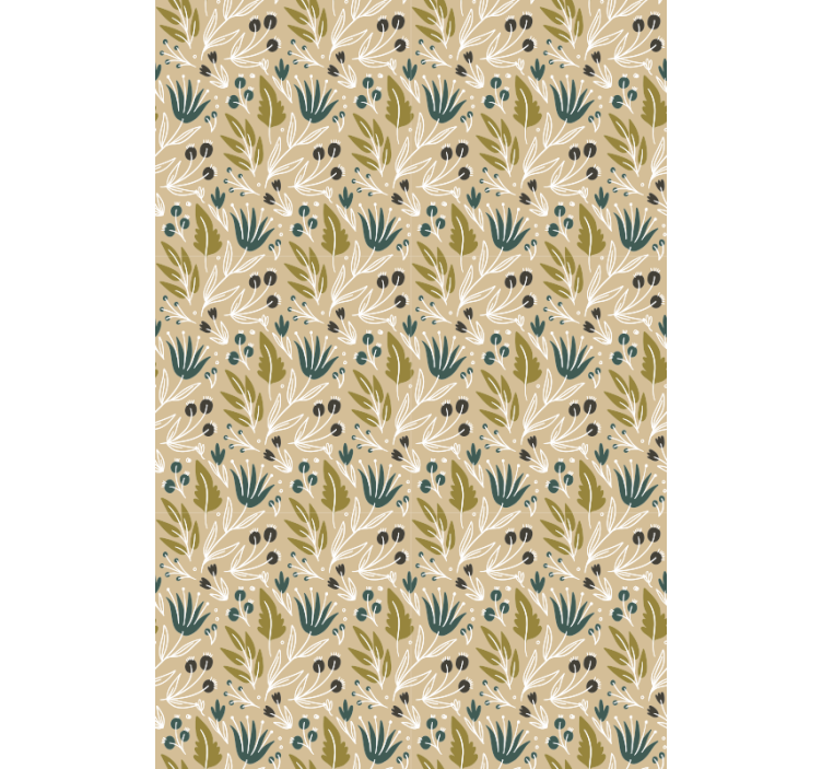 Klassiek rolgordijn Bloemen rolgordijn - TenStickers