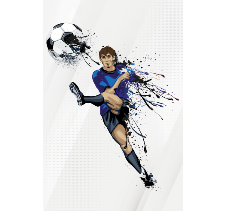 Actie trap raambekleding sport - TenStickers