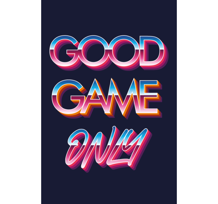 Gaming inspiratie zin rolgordijn met tekst - TenStickers