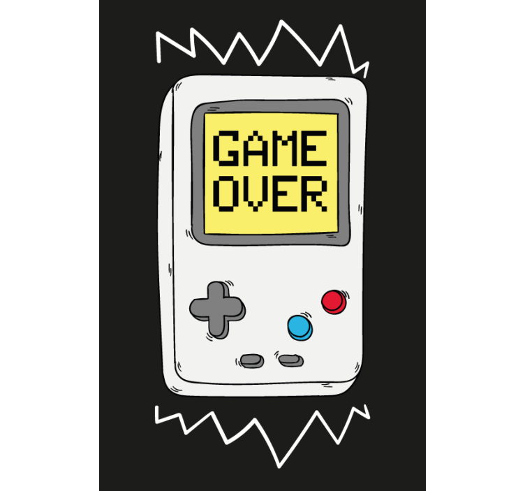 Nerd rolgordijnen Retro console - TenStickers