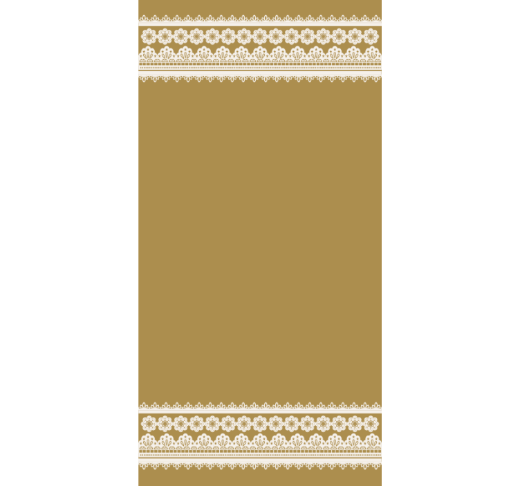 Kantpatroon band elegant raambekleding - TenStickers