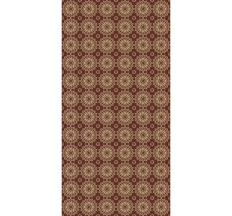 Geometrisch motief schaduw rolgordijn textuur en patroon - TenStickers