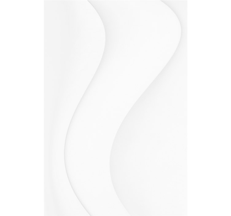 Hoofdslaapkamer rolgordijn keuken witte moderne vormen - TenStickers