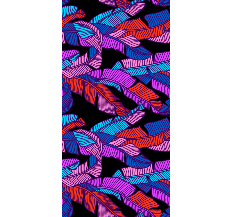 Elektrisch pluimpatroon raambekleding origineel - TenStickers