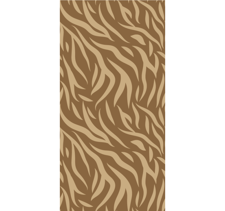 Natuurlijke golfpatronen rolgordijn textuur en patroon - TenStickers