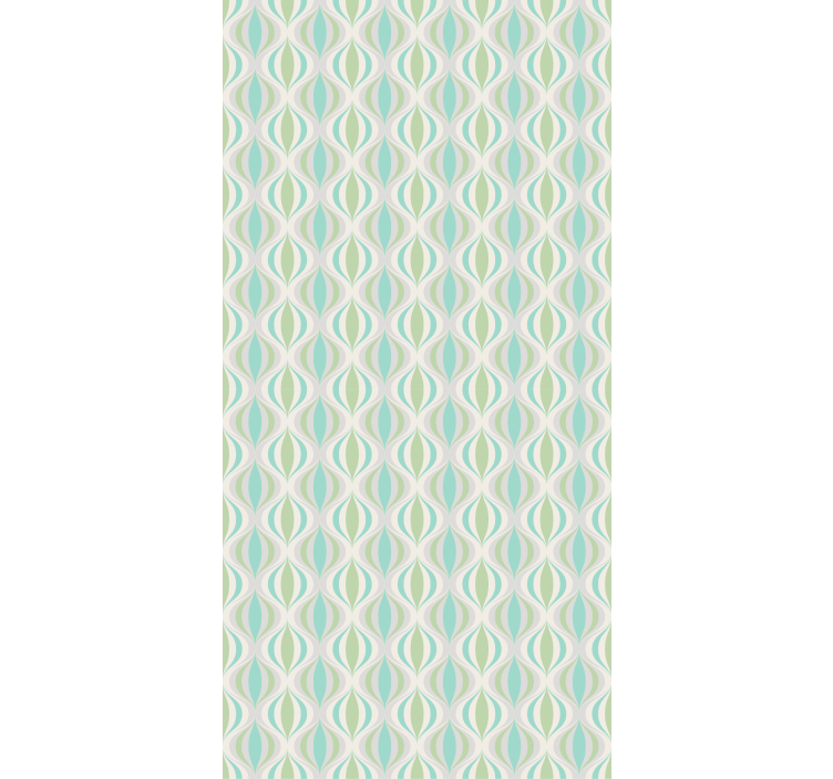 Golvend golfmotief rolgordijn textuur en patroon - TenStickers