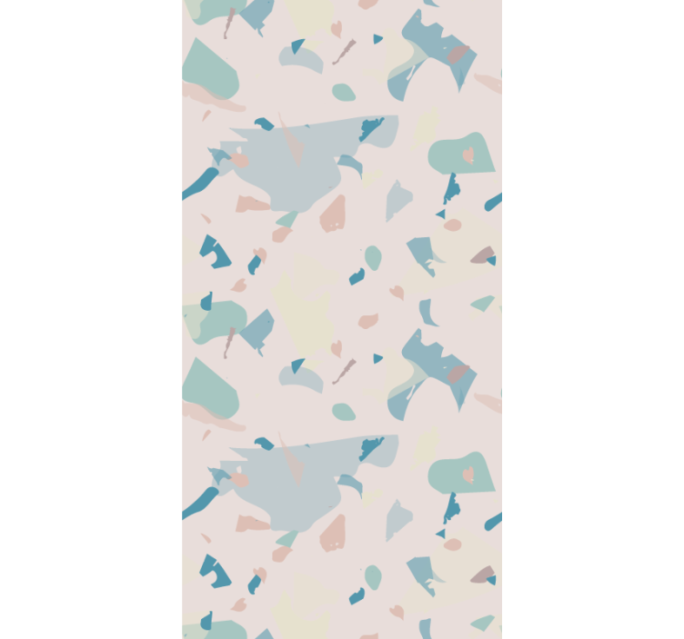 Abstract vormenpatroon rolgordijn textuur en patroon - TenStickers