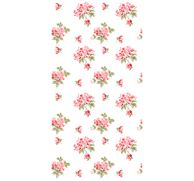 Vintage elegante opstelling rolgordijn woonkamer - TenStickers