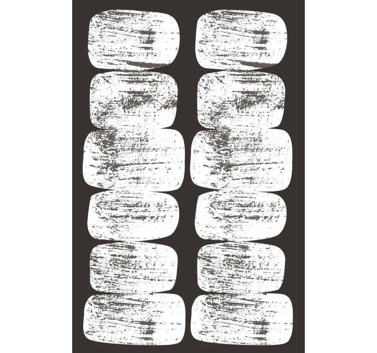 Abstracte penseelstreken rolgordijn textuur en patroon - TenStickers