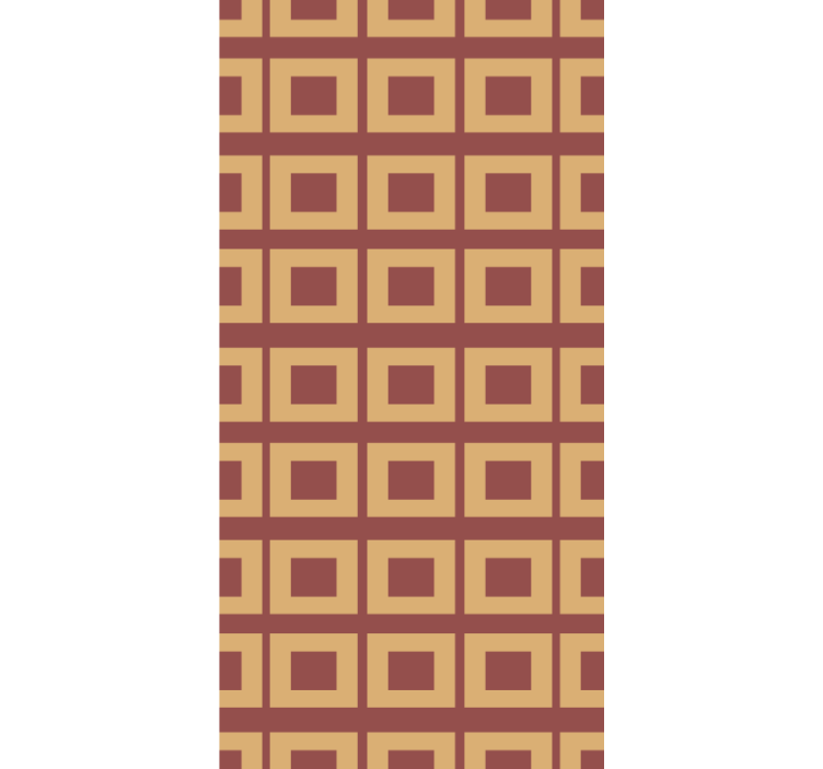 Rolgordijn textuur en patroon vierkant geometrisch - TenStickers