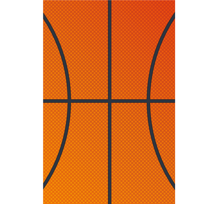 Rolgordijn basketbal patroon - TenStickers