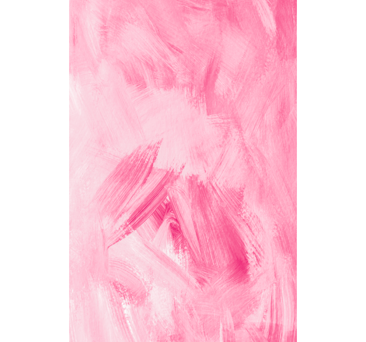 Donkerroze penseelstreken rolgordijn - TenStickers