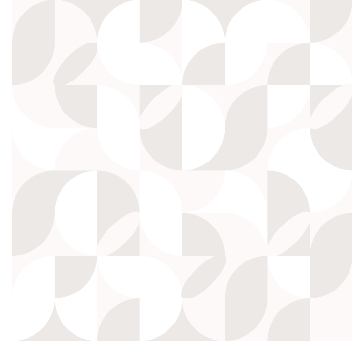 Retro witte tinten rolgordijn woonkamer - TenStickers