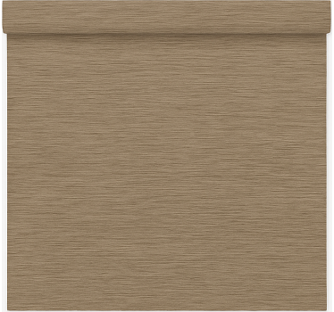 Minimalistische bruine stof rolgordijn woonkamer - TenStickers