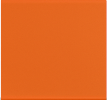 Verbrand oranje monokleur eetkamer rolgordijn - TenStickers