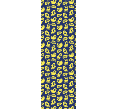 Rolgordijn kinderkamer spookachtige plezier - TenStickers