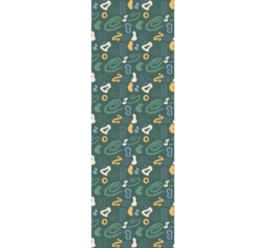Rolgordijn kinderkamer abstract minimalistische patronen - TenStickers