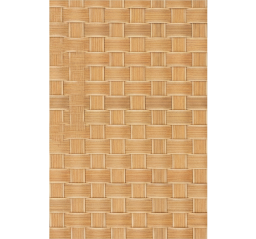 Rolgordijn textuur en patroon natuurlijke wicker ruit - TenStickers