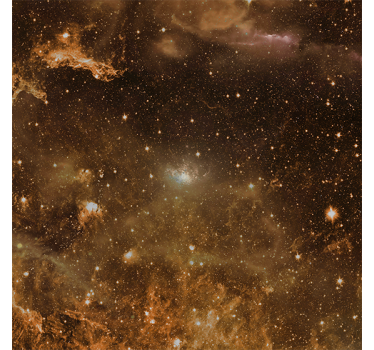 Rolgordijn woonkamer mysterieuze wolken ruimte cosmos - TenStickers