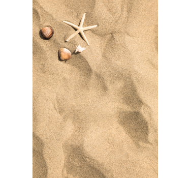 Rolgordijn beige zomergevoel - TenStickers
