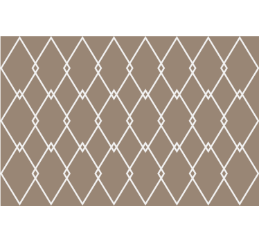 Rolgordijn beige keuken geometrische stijl - TenStickers