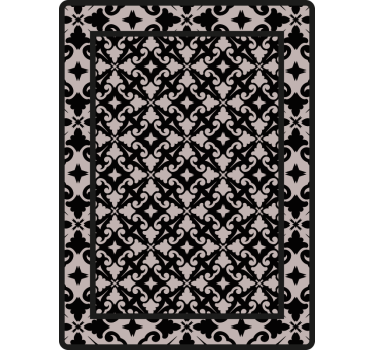 Raambekleding slaapkamer tiled beija - TenStickers