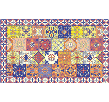 Raambekleding slaapkamer mexicaans - TenStickers