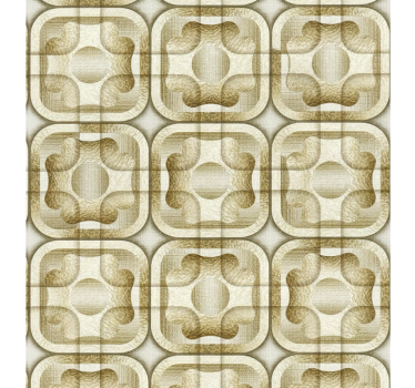 Rolgordijn vintage met vintage patroon - TenStickers