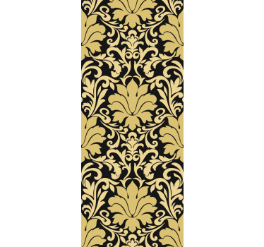 Rolgordijn vintage elegante damask decoratie - TenStickers