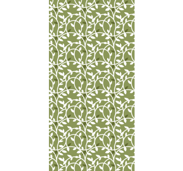 Rolgordijnen elegant Groene planten - TenStickers