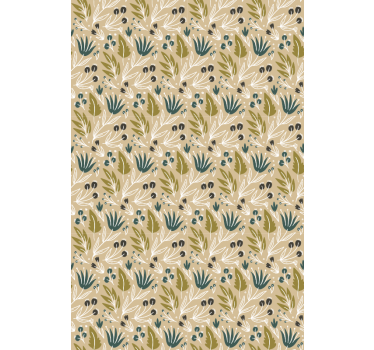 Klassiek rolgordijn Bloemen rolgordijn tienerkamer - TenStickers