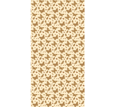 Vlinderpatroon schaduw raambekleding vlinders - TenStickers