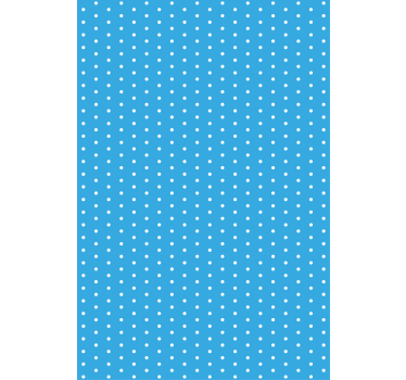 Stippenthema blauw rolgordijn - TenStickers