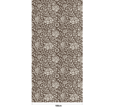 Rolgordijn bloemen vintage - TenStickers