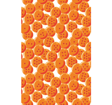 Dragon Ballen Rolgordijn kinderkamer - TenStickers