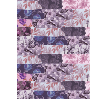Rolgordijnen bloemen en planten lavendel - TenStickers