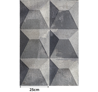 Beton textuur Moderne rolgordijn - TenStickers