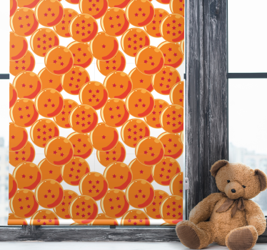 Dragon Ballen Rolgordijn kinderkamer - TenStickers