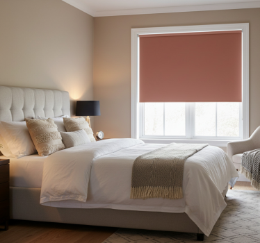 Elegant raambekleding effen kleur - TenStickers